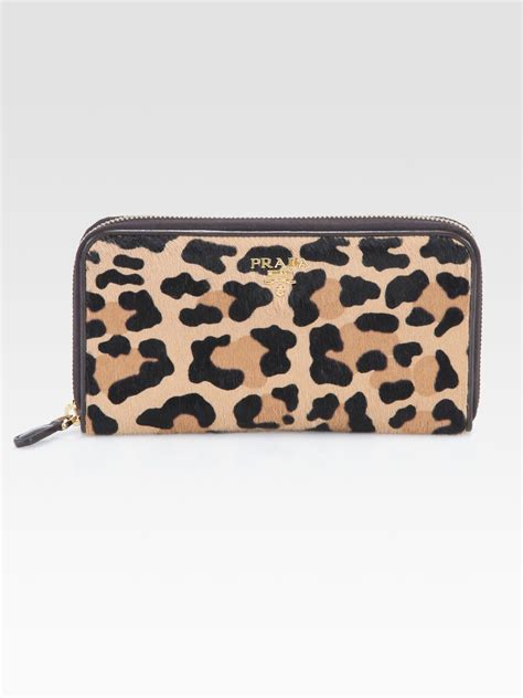 prada animal print wallet|Prada Wallets .